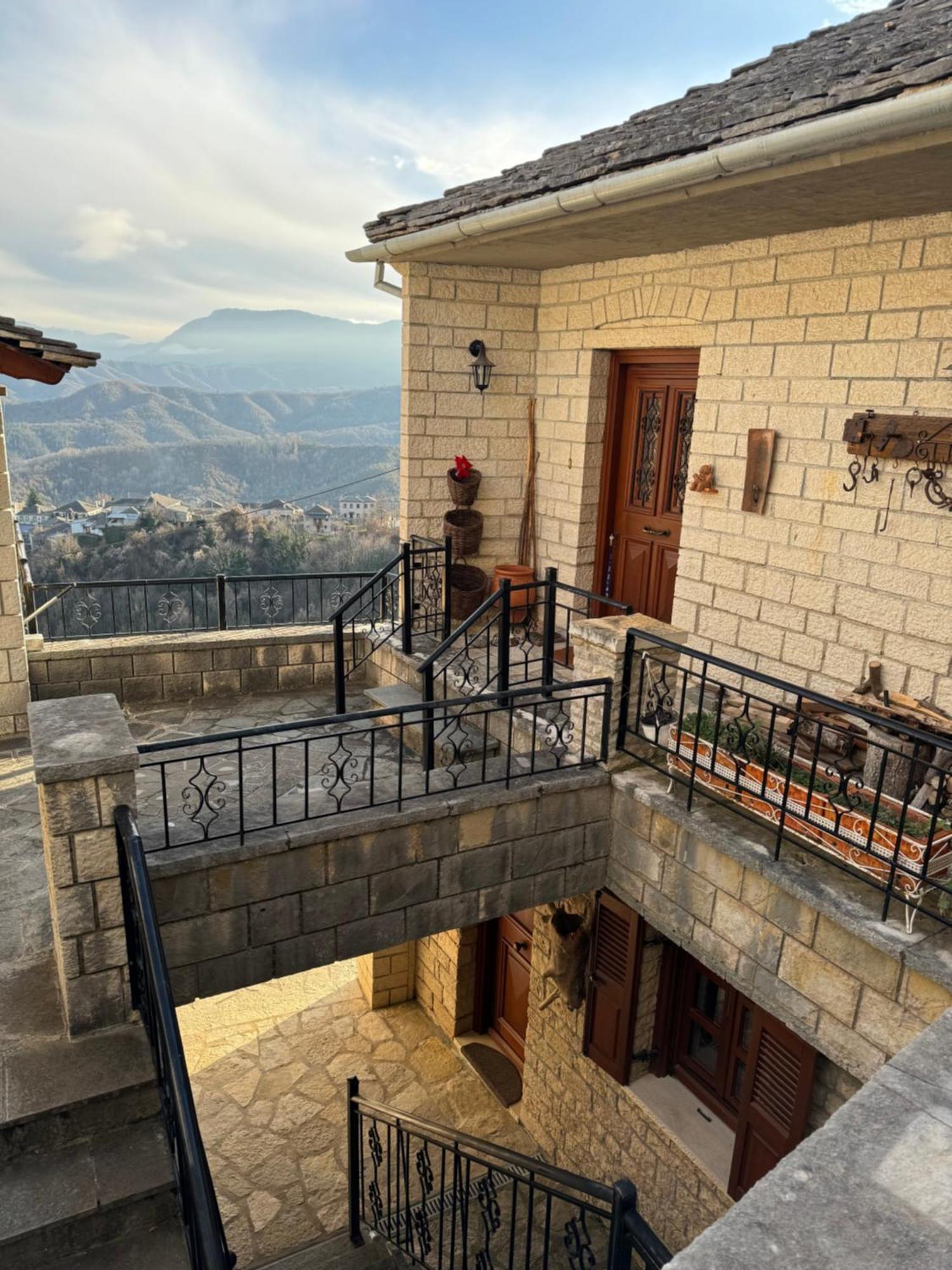 Βίτσα Πετρόκτιστο Αρχοντικό "Ιόλη" Με Θέα Ζαγόρι Βίλα Εξωτερικό φωτογραφία