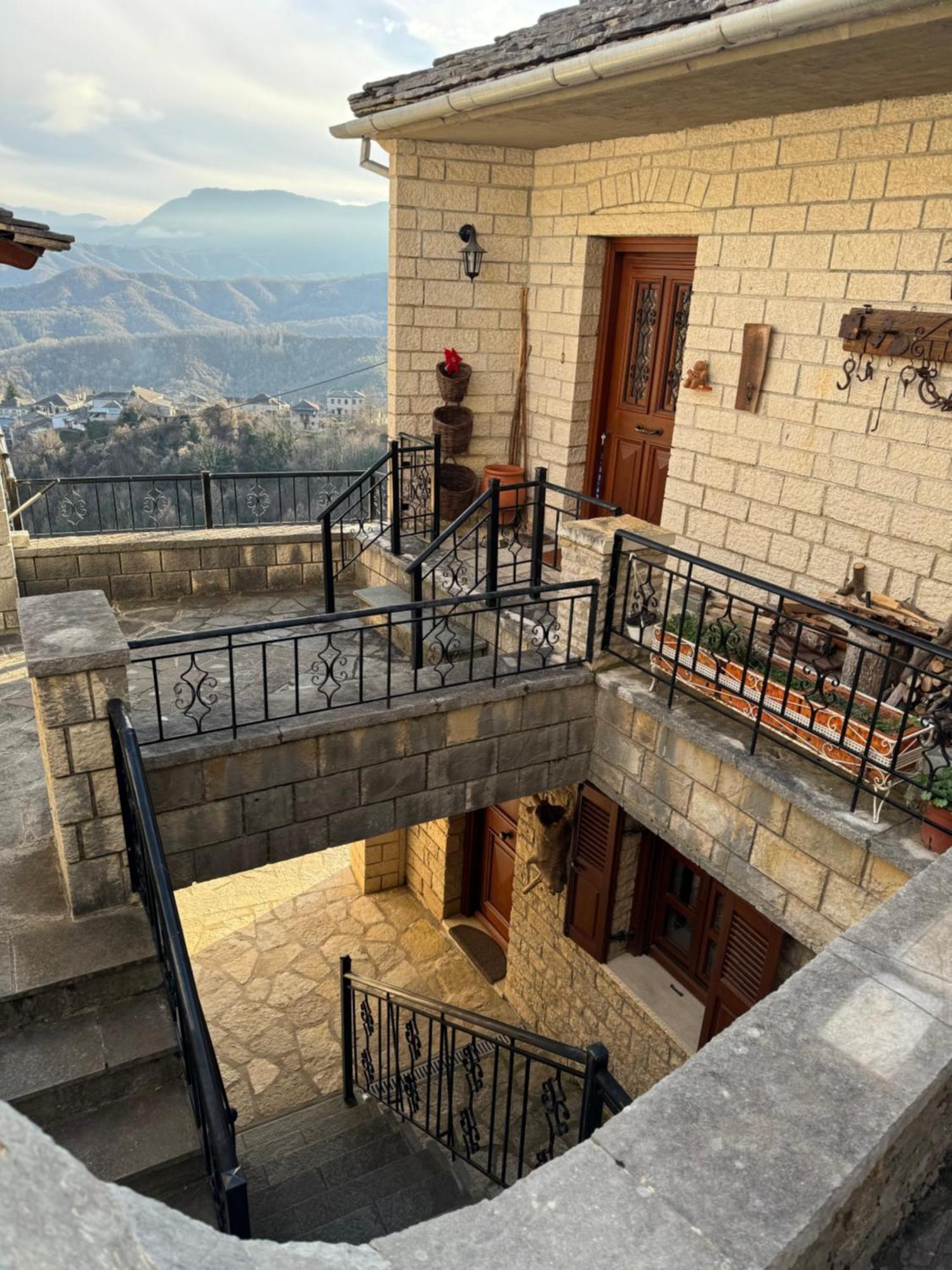 Βίτσα Πετρόκτιστο Αρχοντικό "Ιόλη" Με Θέα Ζαγόρι Βίλα Εξωτερικό φωτογραφία