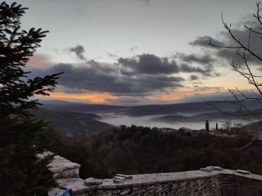 Βίτσα Πετρόκτιστο Αρχοντικό "Ιόλη" Με Θέα Ζαγόρι Βίλα Εξωτερικό φωτογραφία