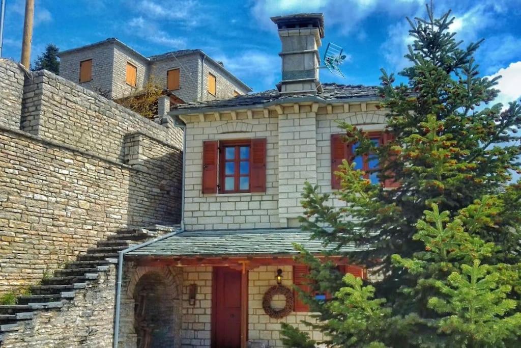 Βίτσα Πετρόκτιστο Αρχοντικό "Ιόλη" Με Θέα Ζαγόρι Βίλα Εξωτερικό φωτογραφία